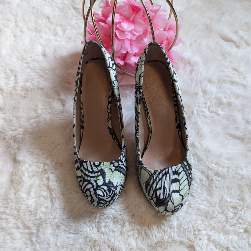 EUC Mix No. 6 Sarti platform heels, 7